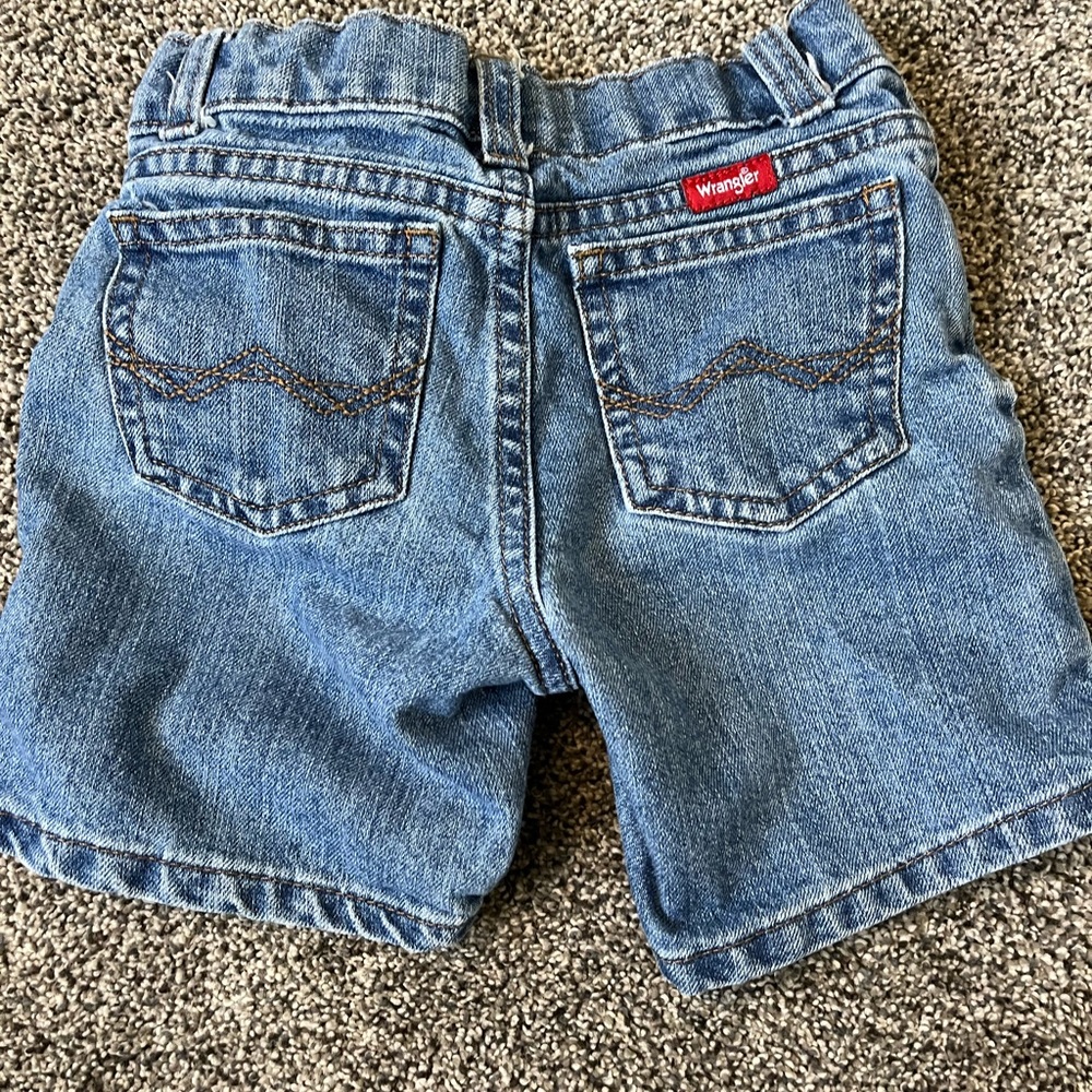 Toddler boys 4T wrangler Jean shorts